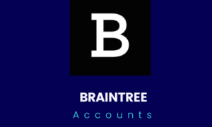 buy Braintree account
